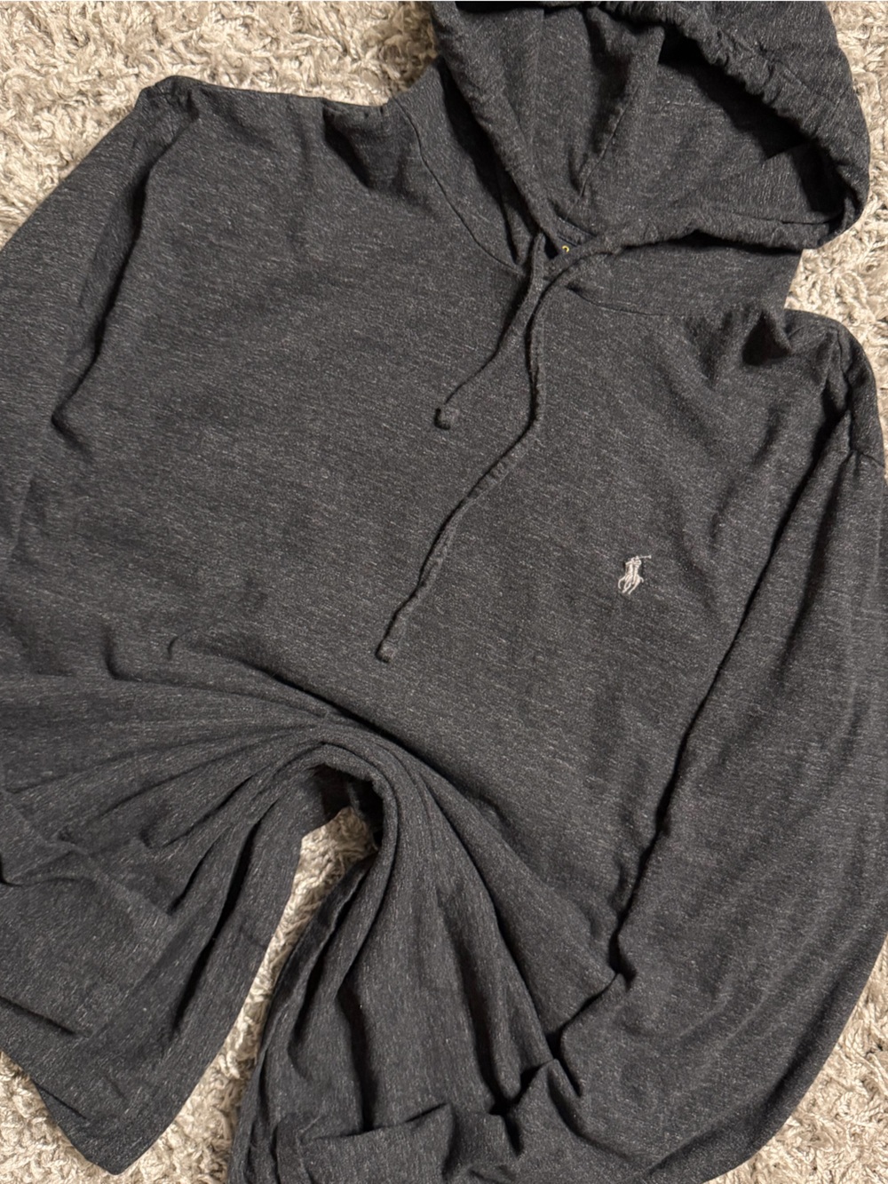Polo Ralph Lauren Gray Shirt Hoodie